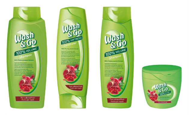 Wash&Go te ajuta sa mentii culoarea parului ca dupa prima vopsire cu noua gama W&G cu extract de rodie