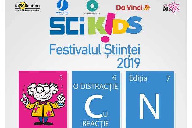 Festivalul Stiintei SCIKIDS - O distractie cu Reactie are loc in weekend la Mega Mall