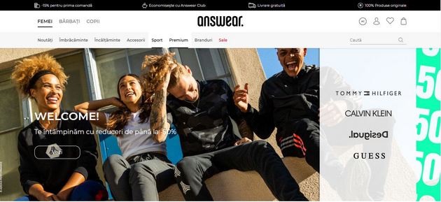 ANSWEAR.ro a inregistrat cresteri de 70% in urma campaniei Spring Black Friday si lanseaza noul site si noua aplicatie mobila