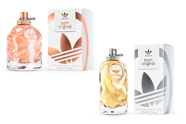 adidas Originals lanseaza noul duo de parfumuri Born Original pentru El si pentru Ea
